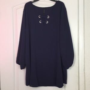 Cathy Woman’s Dark Blue Top